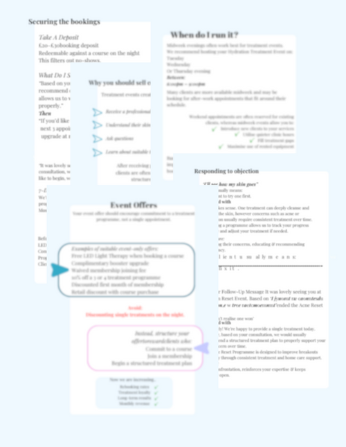 HydraFacial Event Planning Guide