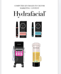 Digital HydraFacial Sketches For Marketing